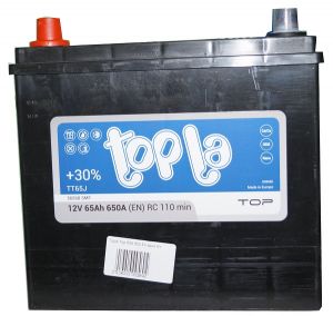 Купить авто аккумулятор Topla Top asia 6СТ-65-А3 L+ Киев, Украина