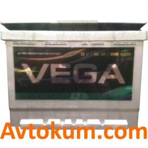 Купить авто аккумулятор Vega Premium 6CT-65 L+ Киев, Украина