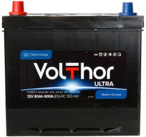 Купить авто аккумулятор Volthor 6СТ-60 L+ Jis Ultra Киев, Украина