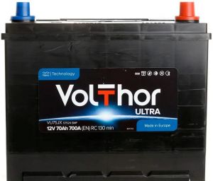 Купить авто аккумулятор Volthor 6СТ-70 R+ Jis Ultra Киев, Украина