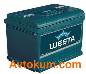 Купить авто аккумулятор Westa Premium 6CT-60 L+ Киев, Украина
