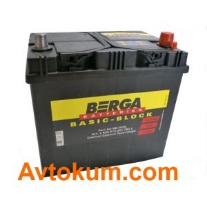 Купить авто аккумулятор  Berga 60 R+ Киев, Украина