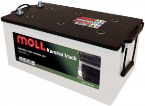 Купить грузовой аккумулятор Moll Kamina Truck 225 L+  Киев, Украина