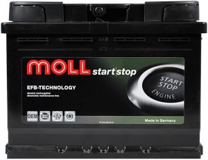Купить авто аккумулятор Moll EFB 60 R+ Start-Stop  Киев, Украина