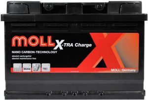 Купить авто аккумулятор Moll X-Tra 6СТ-85 R+ Евро  Киев, Украина