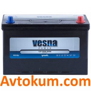 Купить авто аккумулятор Vesna Power asia 6CT-95 R+ Киев, Украина