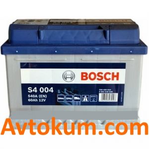 Купить авто аккумулятор Bosch s4 6СТ-44 R+ Евро:   Киев, Украина