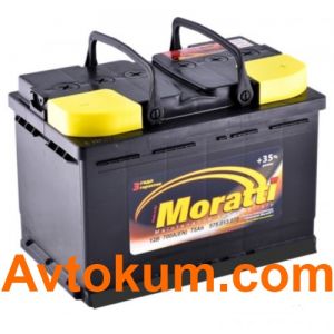 Купить авто аккумулятор Moratti kamina 6СТ-75-А3E R+ 575 013 070, Украина