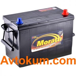 Купить авто аккумулятор Moratti JIS 6СТ-100-А3E R+ 600 018 085 Киев, Украина