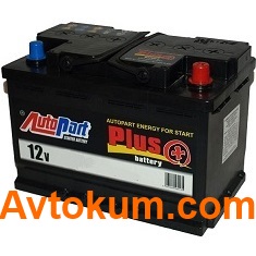 Купить авто аккумулятор Autopart Plus 6СТ-60-А3E R+ Киев, Украина
