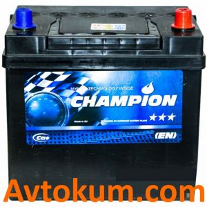 Купить авто аккумулятор  Champion Black asia 6СТ-70-А3E R+  Киев, Украина