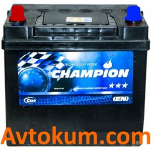 Купити акумулятор Champion Black asia 6СТ-45-А3 L+ Київ, Україна