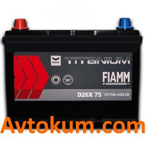 Купити авто акумулятор Fiamm Titanium pro black 6СТ-75 L Київ, Україна