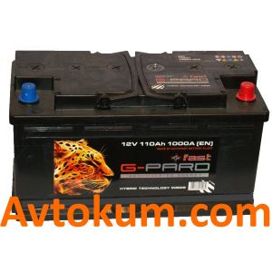 Купити авто акумулятор Fast G-Pard 110 R+ Київ, Україна