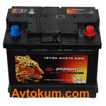 Акумулятор G-Pard 60 R+