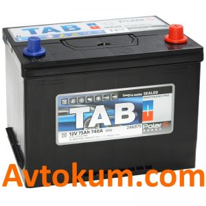 Купить авто аккумулятор  TAB Polar S 75 R+ Киев, Украина