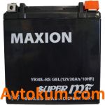 Акумулятор Maxion GEL moto 6СТ-30АcЕ YB 30L-BS