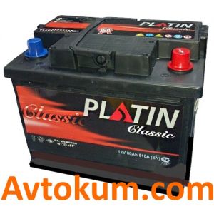 Купити акумулятор Platin Classic 60 R+ Київ, Україна
