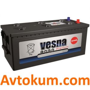 Купить авто аккумулятор Vesna 6CT-190 L+ Киев, Украина